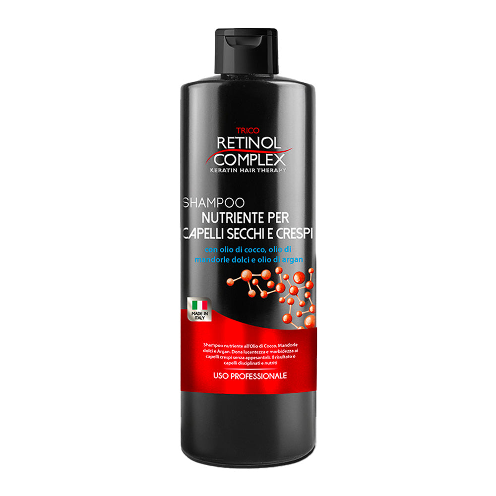 Shampoo Nutriente per Capelli Secchi 800ml | Retinol Complex